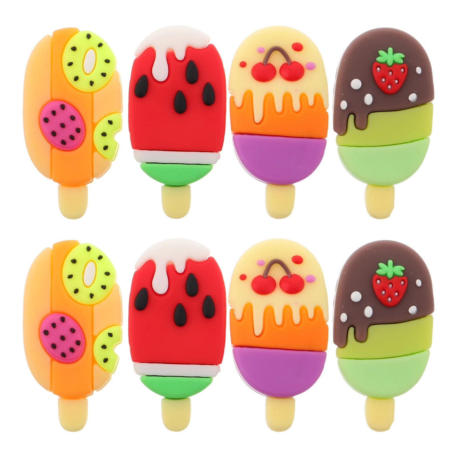 8 Pcs Ice Cream Eraser Chocolate Scented Erasers for Kids Cute Fruit Pattern Classroom Supplies Rubber Child Cartoon
8 Pcs Ice Cream Eraser Chocolate Scented Erasers for Kids Cute Fruit Pattern Classroom Supplies Rubber Child Cartoon
