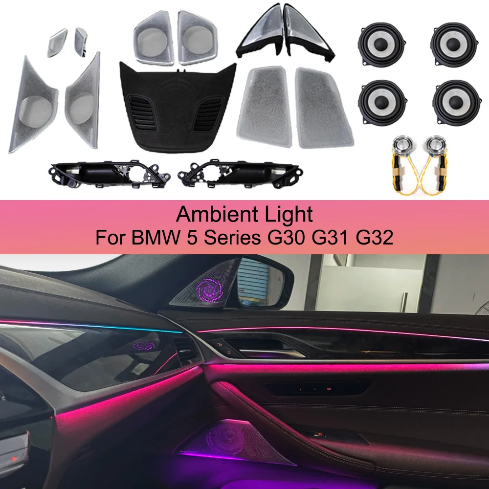 LED Speaker Cover Ambient Light for BMW 5 series G30 G31 G32 reading light Central ControlAmbient Light
LED Speaker Cover Ambient Light for BMW 5 series G30 G31 G32 reading light Central ControlAmbient Light