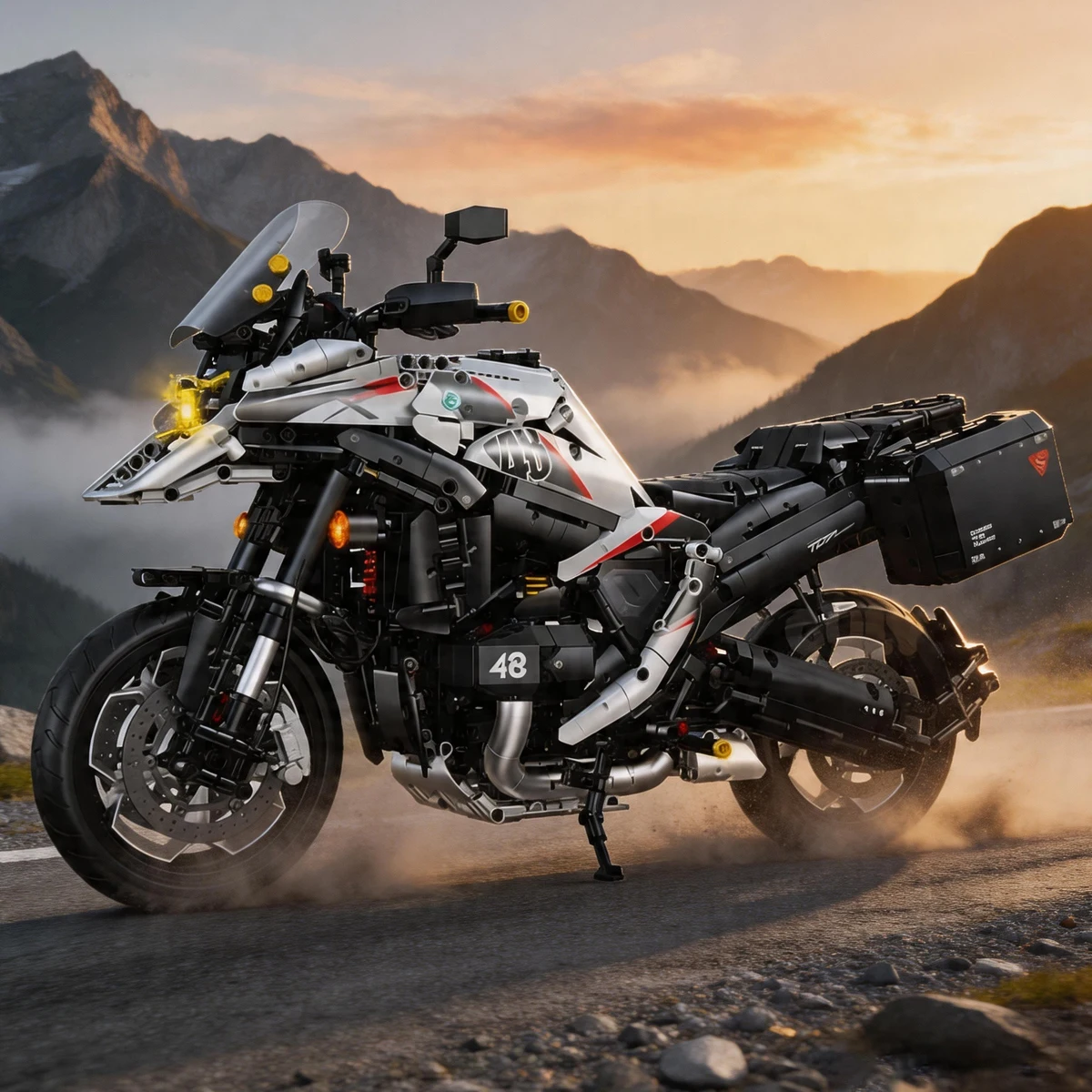 Высокотехнологичный конструктор мотоцикла R1300GS 1:5, модель локомотива, игрушка-мотоцикл для детей, подарок
Высокотехнологичный конструктор мотоцикла R1300GS 1:5, модель локомотива, игрушка-мотоцикл для детей, подарок