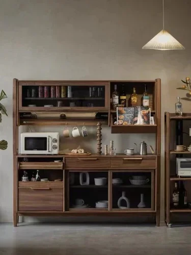 Nordic Black Walnut Wood Sideboard Cabinet Japanese Kitchen Cabinet Restaurant Wine Cabinet Solid Wood Tea Locker
Nordic Black Walnut Wood Sideboard Cabinet Japanese Kitchen Cabinet Restaurant Wine Cabinet Solid Wood Tea Locker