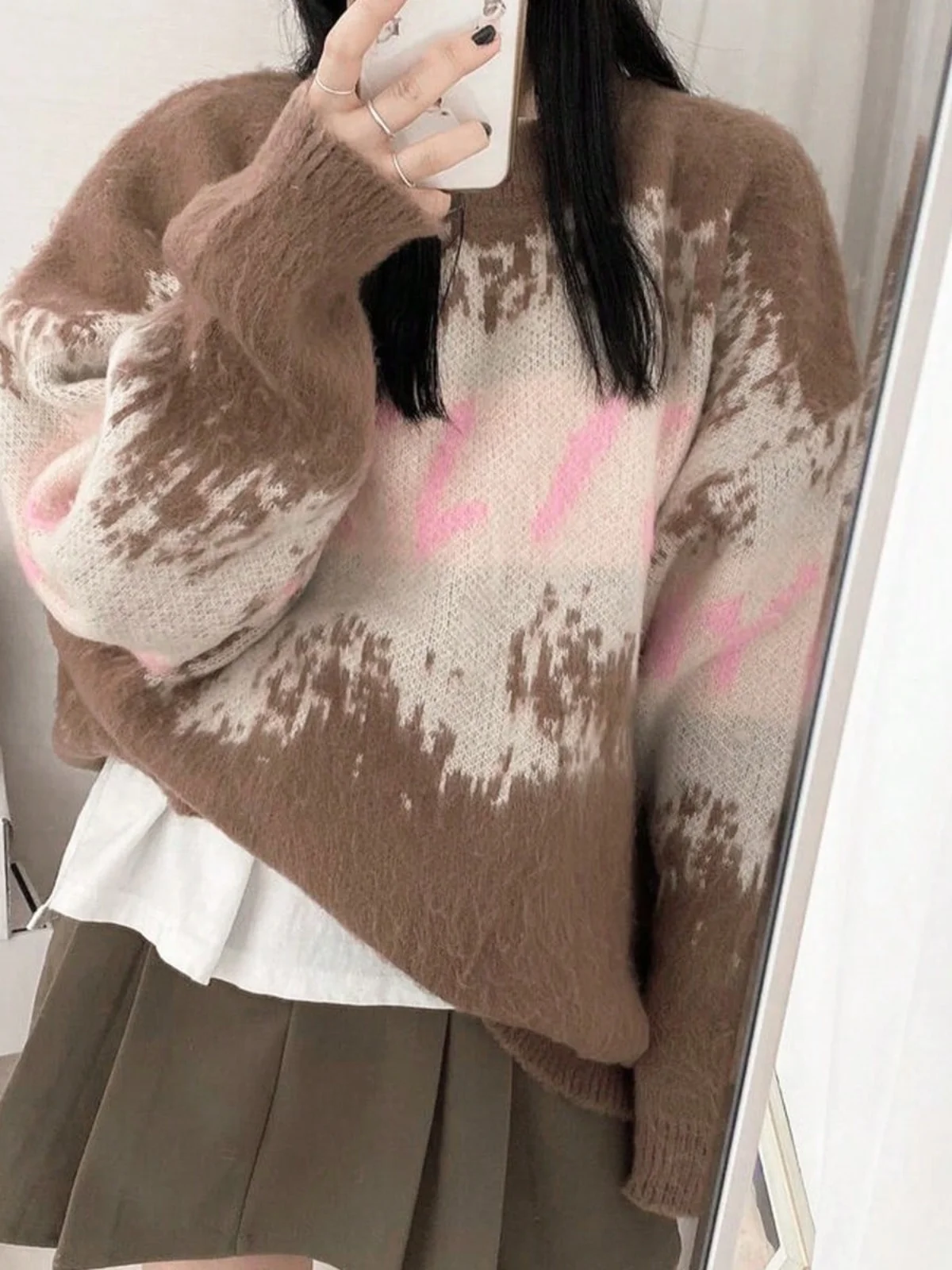 Корейский шикарный женский свитер Lazy Sle, осень-зима, повседневный вязаный длинный топ све, удобный свободный крой, круглый Ne
Корейский шикарный женский свитер Lazy Sle, осень-зима, повседневный вязаный длинный топ све, удобный свободный крой, круглый Ne