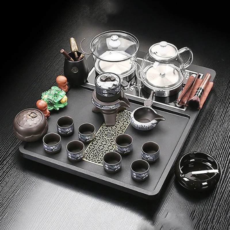 Black Rectangle Tea Tray Luxury Stone Office Valet Drainage Chinese Kitchen Tea Tray Living Room Bandejas Home Decorationgs
Black Rectangle Tea Tray Luxury Stone Office Valet Drainage Chinese Kitchen Tea Tray Living Room Bandejas Home Decorationgs