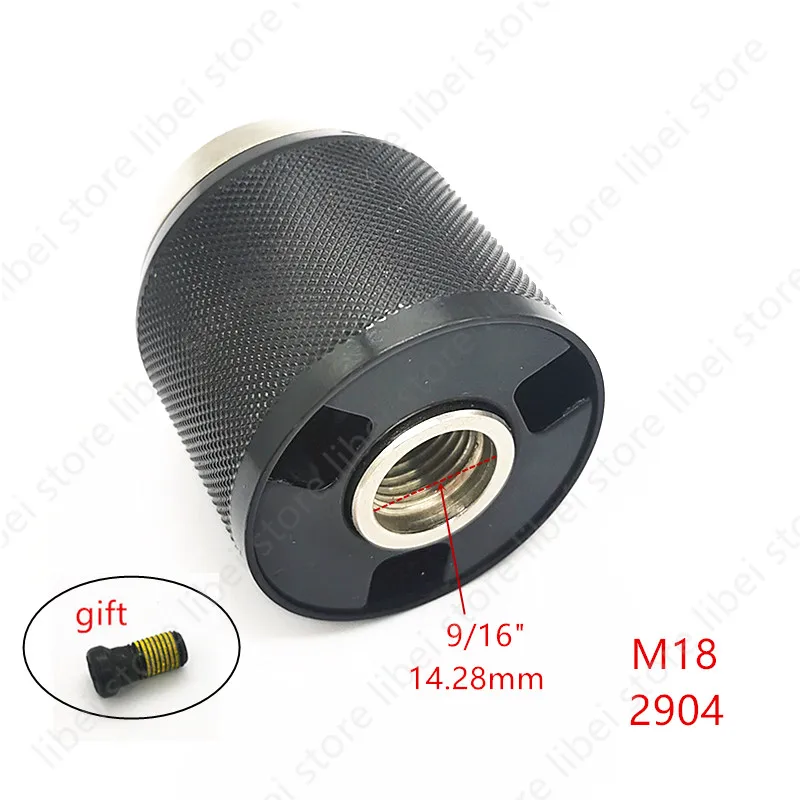 Chuck Replace for Milwaukee M18 2703 2704 2904 2840 2704-20 2704-22 2804-20 2804-22 Keyless Chuck Assembly Bit Set
Chuck Replace for Milwaukee M18 2703 2704 2904 2840 2704-20 2704-22 2804-20 2804-22 Keyless Chuck Assembly Bit Set