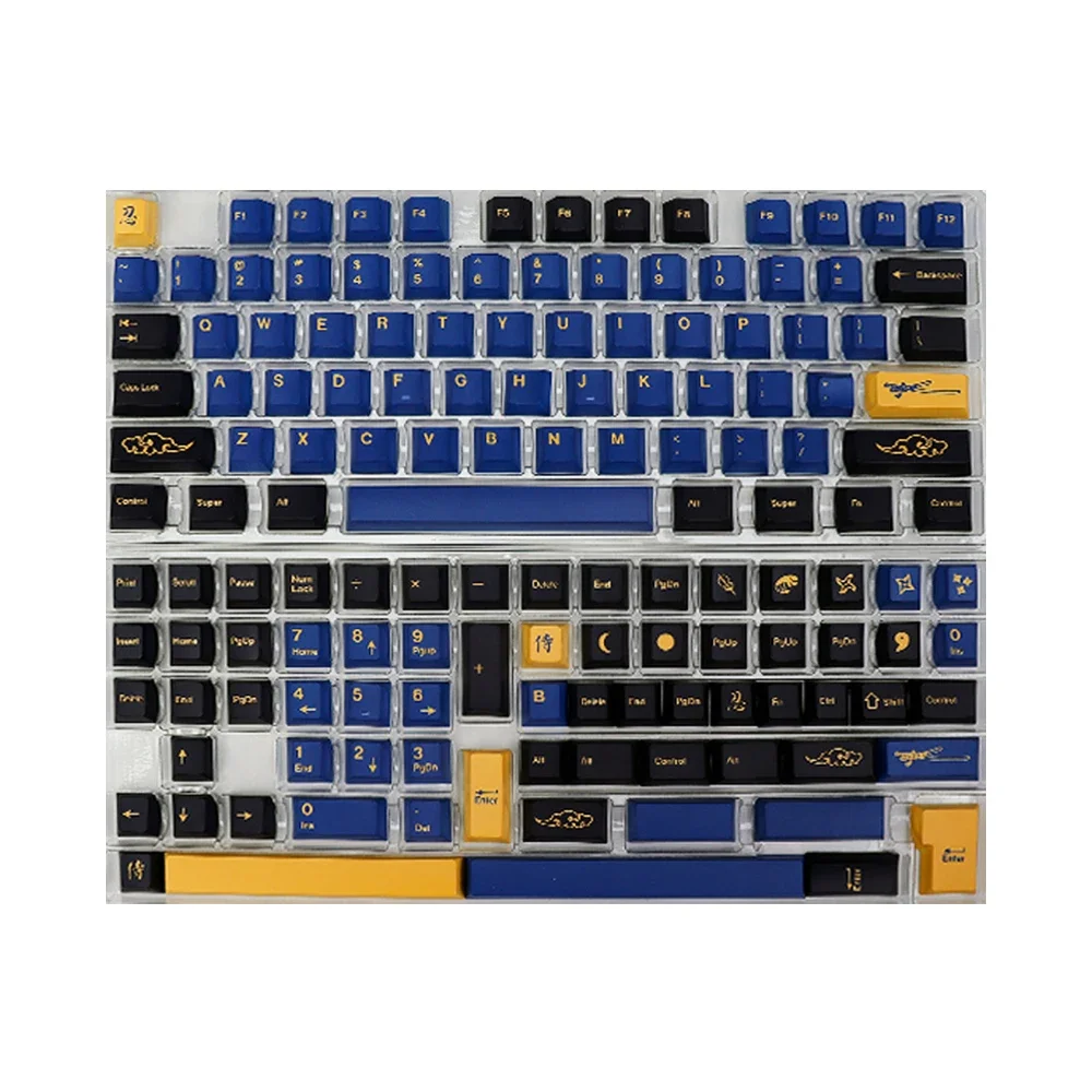 GMK синий самурайский колпачок из материала pbt, пятисторонняя сублимационная оригинальная механическая клавиатура по заводской высоте
GMK синий самурайский колпачок из материала pbt, пятисторонняя сублимационная оригинальная механическая клавиатура по заводской высоте