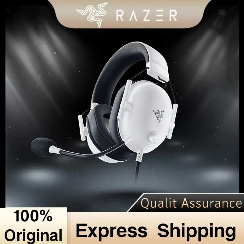 Razer BlackShark V2 X Wired Headset Gaming Audio Device with Passive Noise Reduction
Razer BlackShark V2 X Wired Headset Gaming Audio Device with Passive Noise Reduction