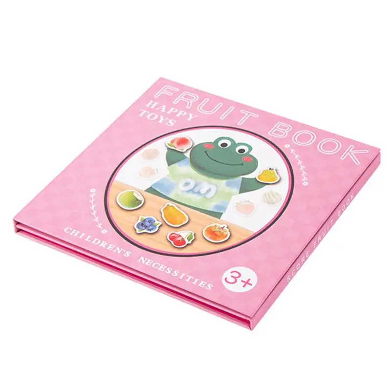 Kids Magnetic Book Wooden Fruit Book For Kids Funny Children Toys Cartoon Sensory Toys For Develop Observation Logical Thinking
Kids Magnetic Book Wooden Fruit Book For Kids Funny Children Toys Cartoon Sensory Toys For Develop Observation Logical Thinking