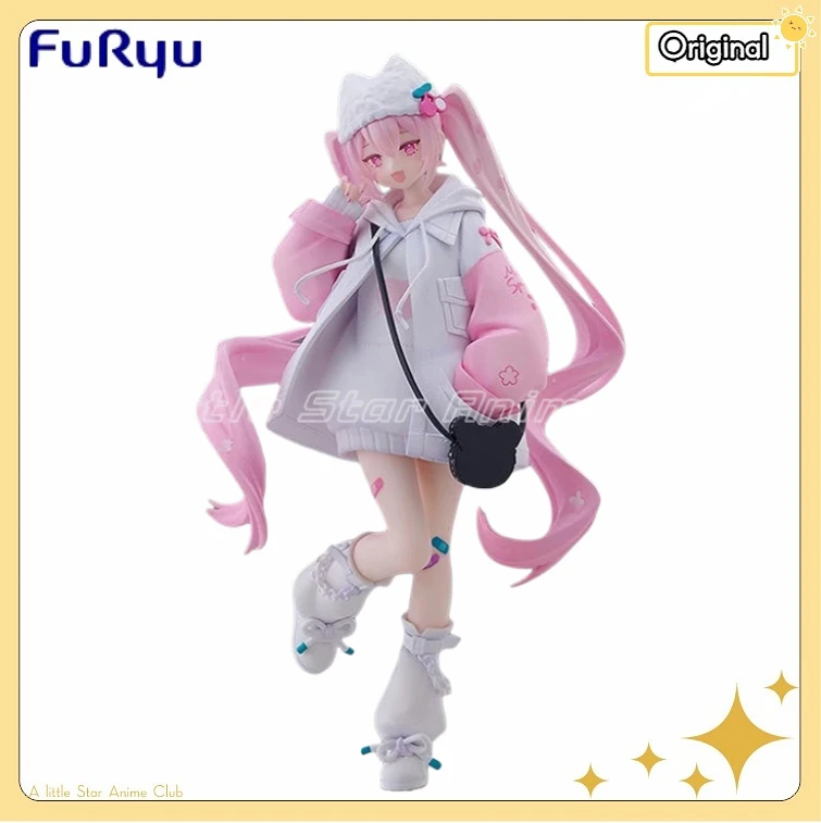 Original FuRyu TENITOLpetit Piapro Hatsune Miku Sakura Mirai Cool Style Model Anime Figure Collection
Original FuRyu TENITOLpetit Piapro Hatsune Miku Sakura Mirai Cool Style Model Anime Figure Collection