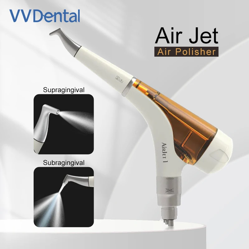 AirJet Dental Air Polisher Air Prophy Jet Handpiece 2 hole/ 4 Holes Teeth Cleaning Polishing Tool for Oral Hygiene Autoclavable
AirJet Dental Air Polisher Air Prophy Jet Handpiece 2 hole/ 4 Holes Teeth Cleaning Polishing Tool for Oral Hygiene Autoclavable