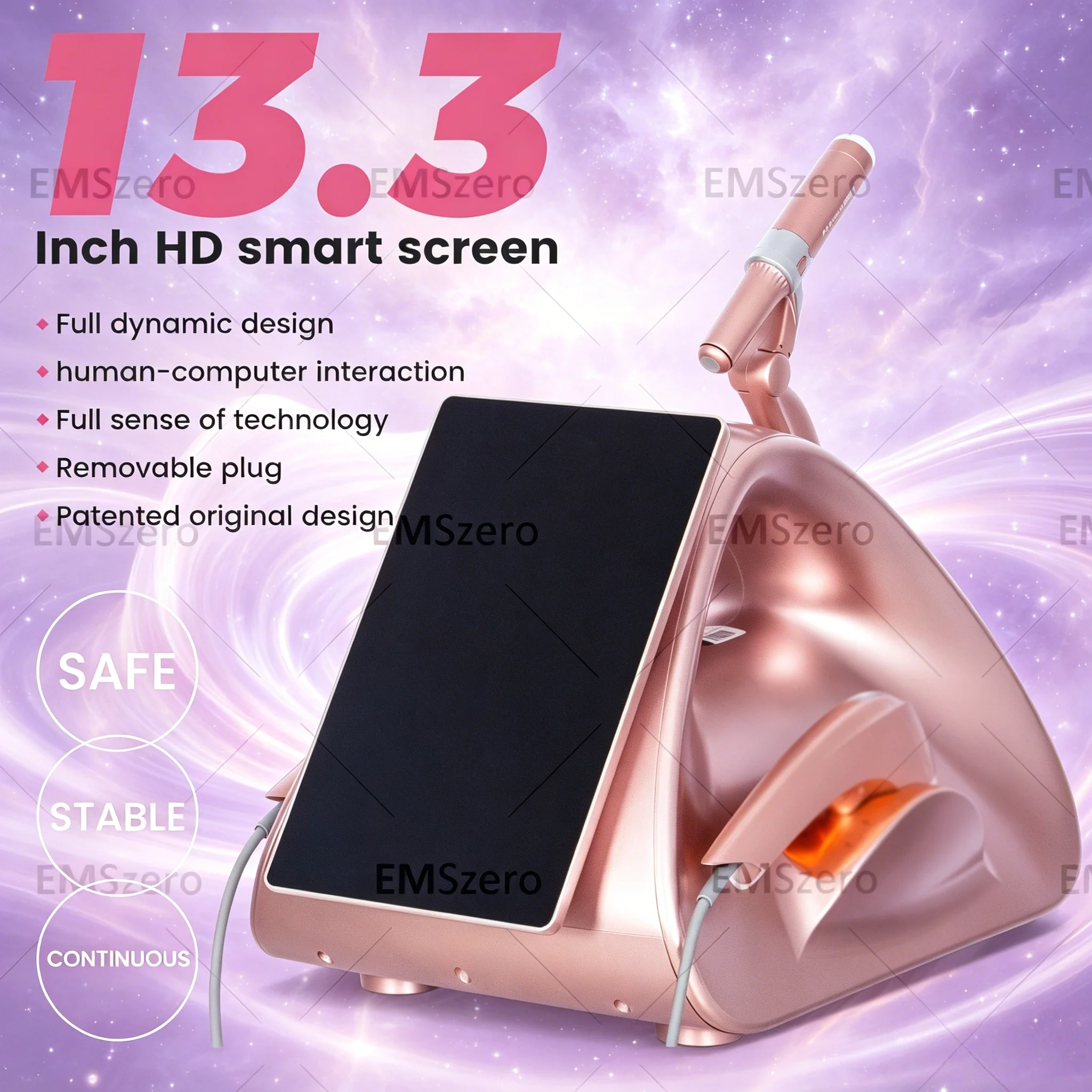 Lightweight Portable 12D HIFU Machine Double-sided Lifting Firming Anti Aging Full Face Skin Firming Beauty Tool
Lightweight Portable 12D HIFU Machine Double-sided Lifting Firming Anti Aging Full Face Skin Firming Beauty Tool