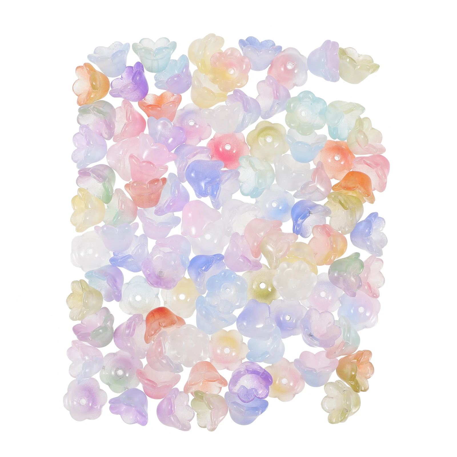 100pcs Glass Flower Beads Lightweight Smooth Glossy DIY Bracelets Necklaces Earrings Jewelry Making Crafts Decorative Bulk
100pcs Glass Flower Beads Lightweight Smooth Glossy DIY Bracelets Necklaces Earrings Jewelry Making Crafts Decorative Bulk