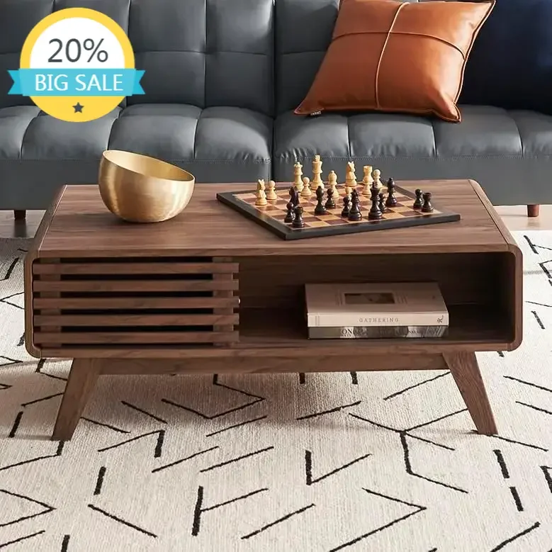 BestsellerEnsley Coffee Table, Mid Century Modern Table with Storage, Farmhouse Wood Coffee Table for Living Room Fluted (Walnut
BestsellerEnsley Coffee Table, Mid Century Modern Table with Storage, Farmhouse Wood Coffee Table for Living Room Fluted (Walnut