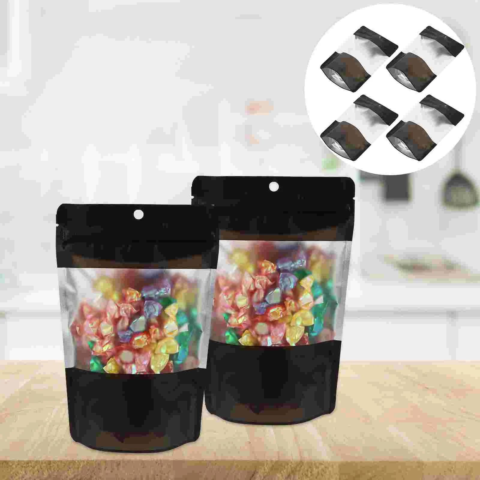 100pcs Practical Stand Up Bags Reusable Valve Bag Window Food Tea Sealing Bags food sealing stand bag
100pcs Practical Stand Up Bags Reusable Valve Bag Window Food Tea Sealing Bags food sealing stand bag