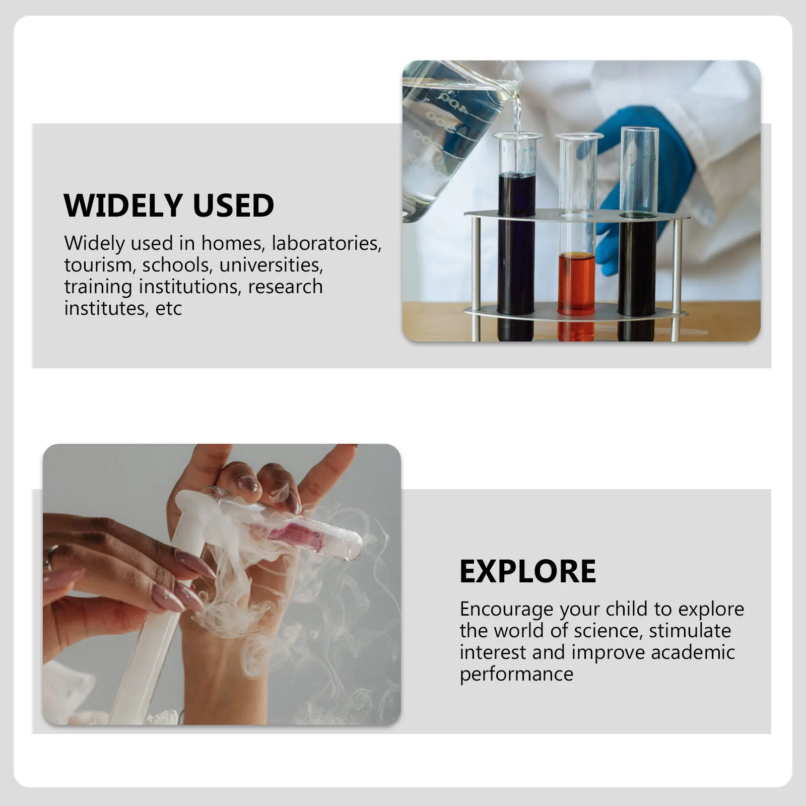 Test Tube Brush Set Storage Tubes with Lid Bulk Container Small Liquid Containers Leak Proof Plastic Sample 
Test Tube Brush Set Storage Tubes with Lid Bulk Container Small Liquid Containers Leak Proof Plastic Sample