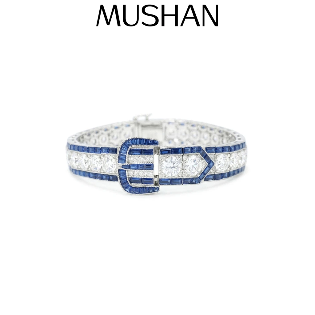 MuShan Jewelry 925 Sterling Silver Bangle 5A CZ Gemstones Fine HCD Gemstones Charming 925 Sterling Silver Bangles Accessories
MuShan Jewelry 925 Sterling Silver Bangle 5A CZ Gemstones Fine HCD Gemstones Charming 925 Sterling Silver Bangles Accessories