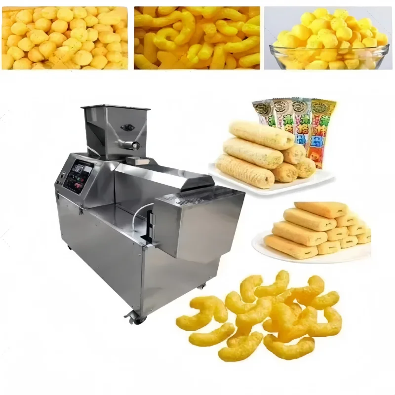 Puff Corn Snack Making Extruded Machine Rice Puffing Extruder Machine Rice Corn Puff Making Machines Stainless Steel for Sale
Puff Corn Snack Making Extruded Machine Rice Puffing Extruder Machine Rice Corn Puff Making Machines Stainless Steel for Sale