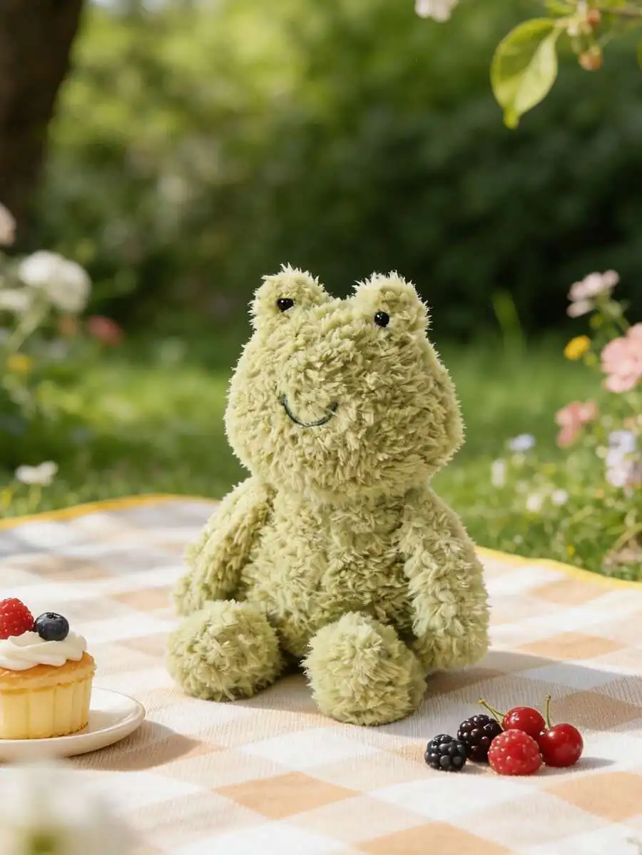 13.78 Inch Cute Plush Frog Doll, Soft Stuffed Animal Home Decor, Ideal Birthday Christmas Valentine's Day Party Gift
13.78 Inch Cute Plush Frog Doll, Soft Stuffed Animal Home Decor, Ideal Birthday Christmas Valentine's Day Party Gift