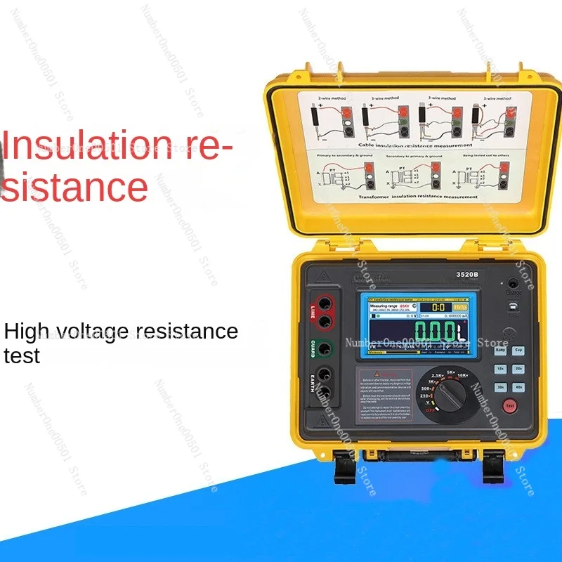 High voltage insulation resistance tester ETCR3500B megohmmeter insulation resistance tester
High voltage insulation resistance tester ETCR3500B megohmmeter insulation resistance tester