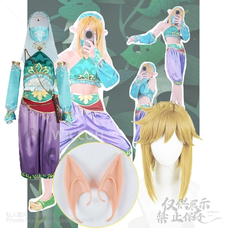 Аниме-игра Linkk Косплей Genderswap Elf Cos Платье Сексуальная одежда для танца живота Желтый парик для мужчин и женщин Хэллоуин Вечеринка Cos Экзотический костюм
Аниме-игра Linkk Косплей Genderswap Elf Cos Платье Сексуальная одежда для танца живота Желтый парик для мужчин и женщин Хэллоуин Вечеринка Cos Экзотический костюм
