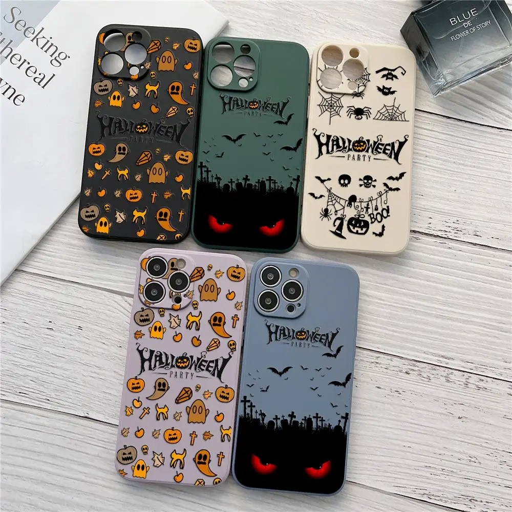 Happy Halloween Party Phone Case For iPhone 17 16 15 14 13 12 11 Pro Max Cases For iPhone 17 Air 16E Plus XS Silicone Back Cover
Happy Halloween Party Phone Case For iPhone 17 16 15 14 13 12 11 Pro Max Cases For iPhone 17 Air 16E Plus XS Silicone Back Cover