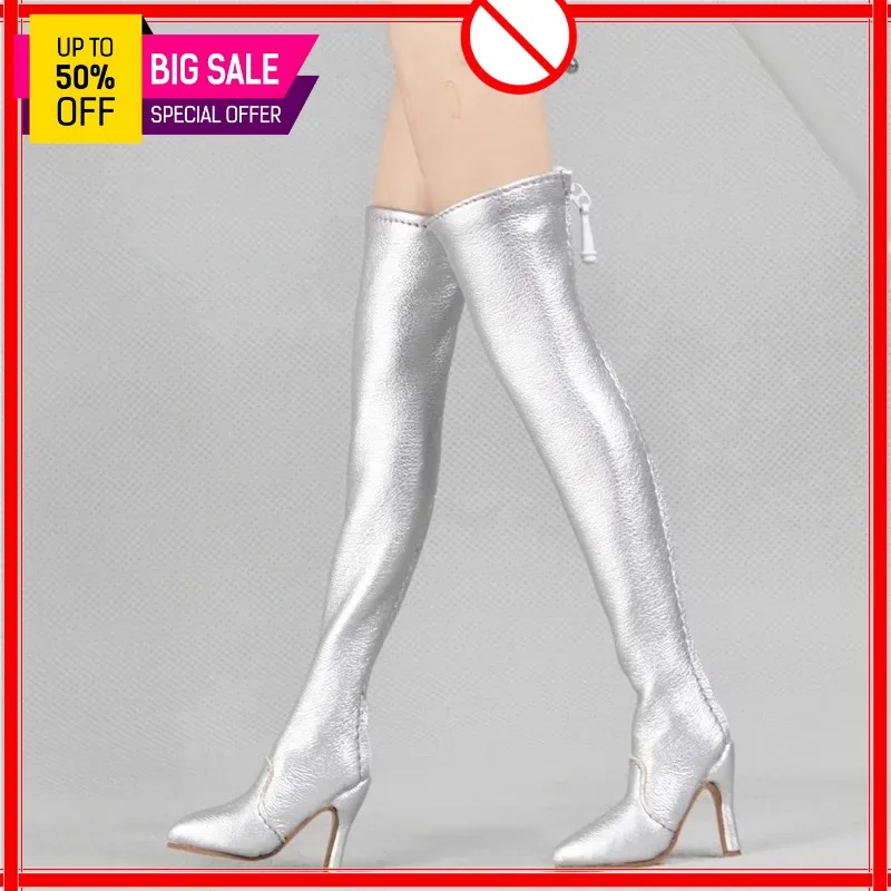 1/6 Scale Female Cool Locomotive Pu Boots Multiple Styles Long Hollow Shoes Model for 12inch PHICEN VERYC00L Doll Body
1/6 Scale Female Cool Locomotive Pu Boots Multiple Styles Long Hollow Shoes Model for 12inch PHICEN VERYC00L Doll Body