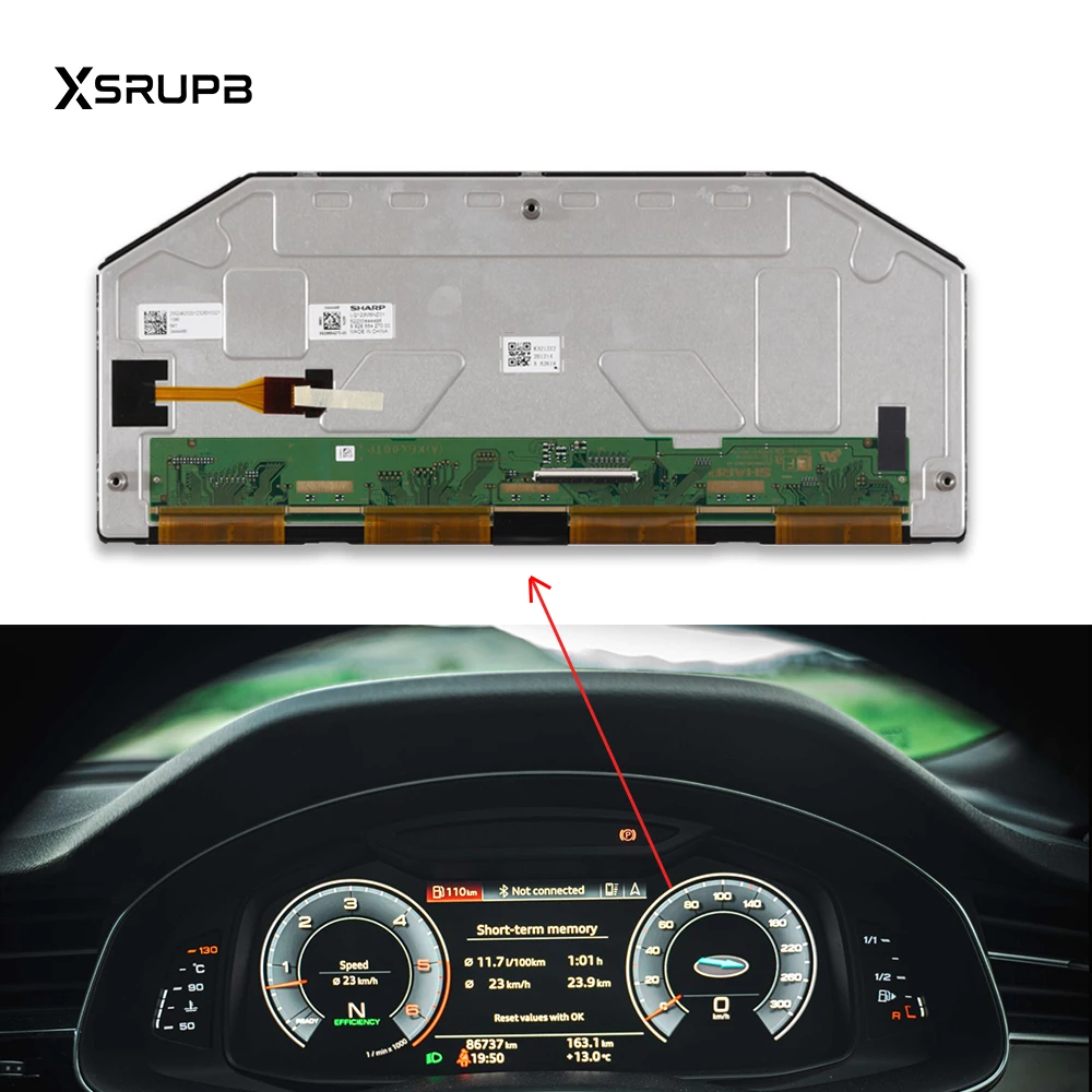 Новый оригинальный 12,3-дюймовый ЖК-экран LQ123M5NZ01 для приборной панели Audi Q8, Q7, Q5, Q3, A8, A6, A5, A4 (дисплей спидометра)
Новый оригинальный 12,3-дюймовый ЖК-экран LQ123M5NZ01 для приборной панели Audi Q8, Q7, Q5, Q3, A8, A6, A5, A4 (дисплей спидометра)