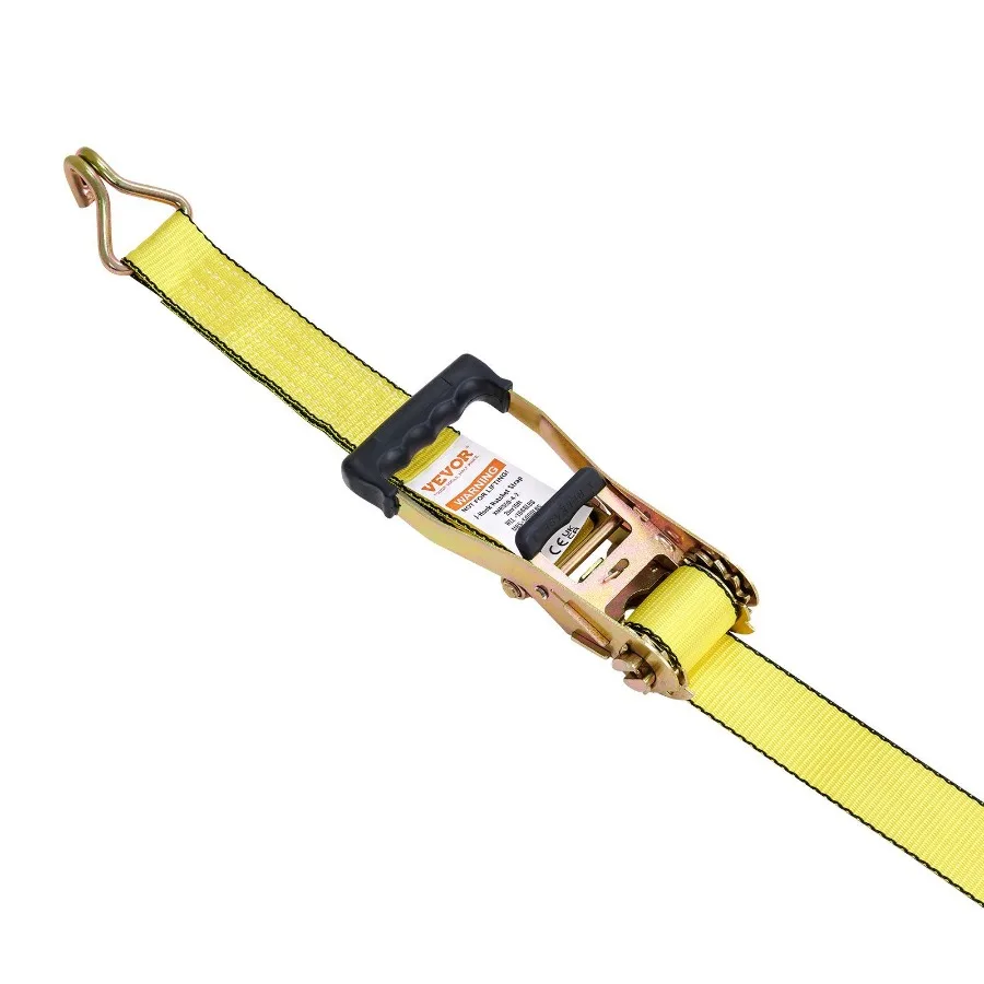 Ratchet Tie Down Straps 4PK 10000 lb Break Strength Double J Hook Includes 4 Premium 2 x 27' Rachet Tie Downs with Padded Hand
Ratchet Tie Down Straps 4PK 10000 lb Break Strength Double J Hook Includes 4 Premium 2 x 27' Rachet Tie Downs with Padded Hand