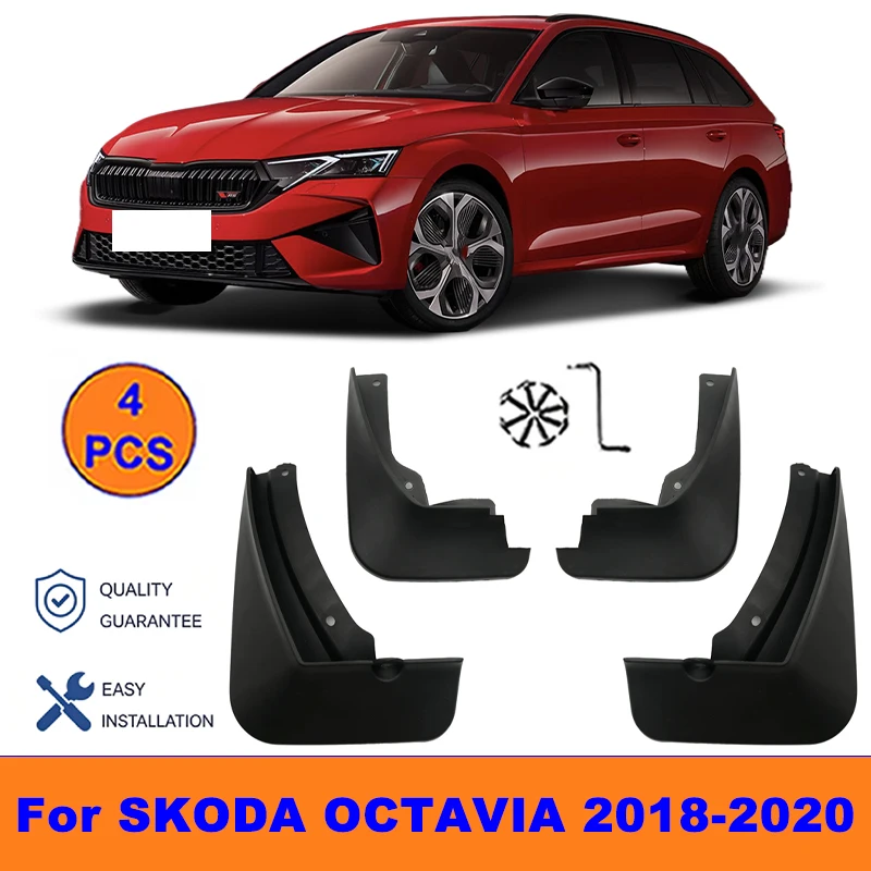 4Pcs Mud Flaps For SKODA OCTAVIA 2018-2020 - Splash Guards Front&Rear Wheel Fender Mudguards Car Exterior Protection Accessories
4Pcs Mud Flaps For SKODA OCTAVIA 2018-2020 - Splash Guards Front&Rear Wheel Fender Mudguards Car Exterior Protection Accessories