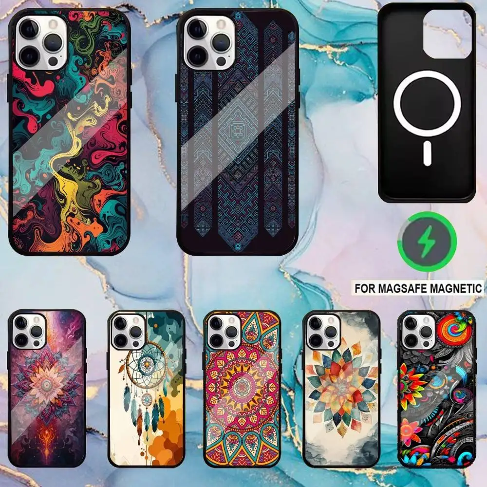 Colorful Art Mandala Phone Case For iPhone17,16,15,14,13,12,11 Plus,Pro Max Magnetic Magsafe Wireless Charging
Colorful Art Mandala Phone Case For iPhone17,16,15,14,13,12,11 Plus,Pro Max Magnetic Magsafe Wireless Charging