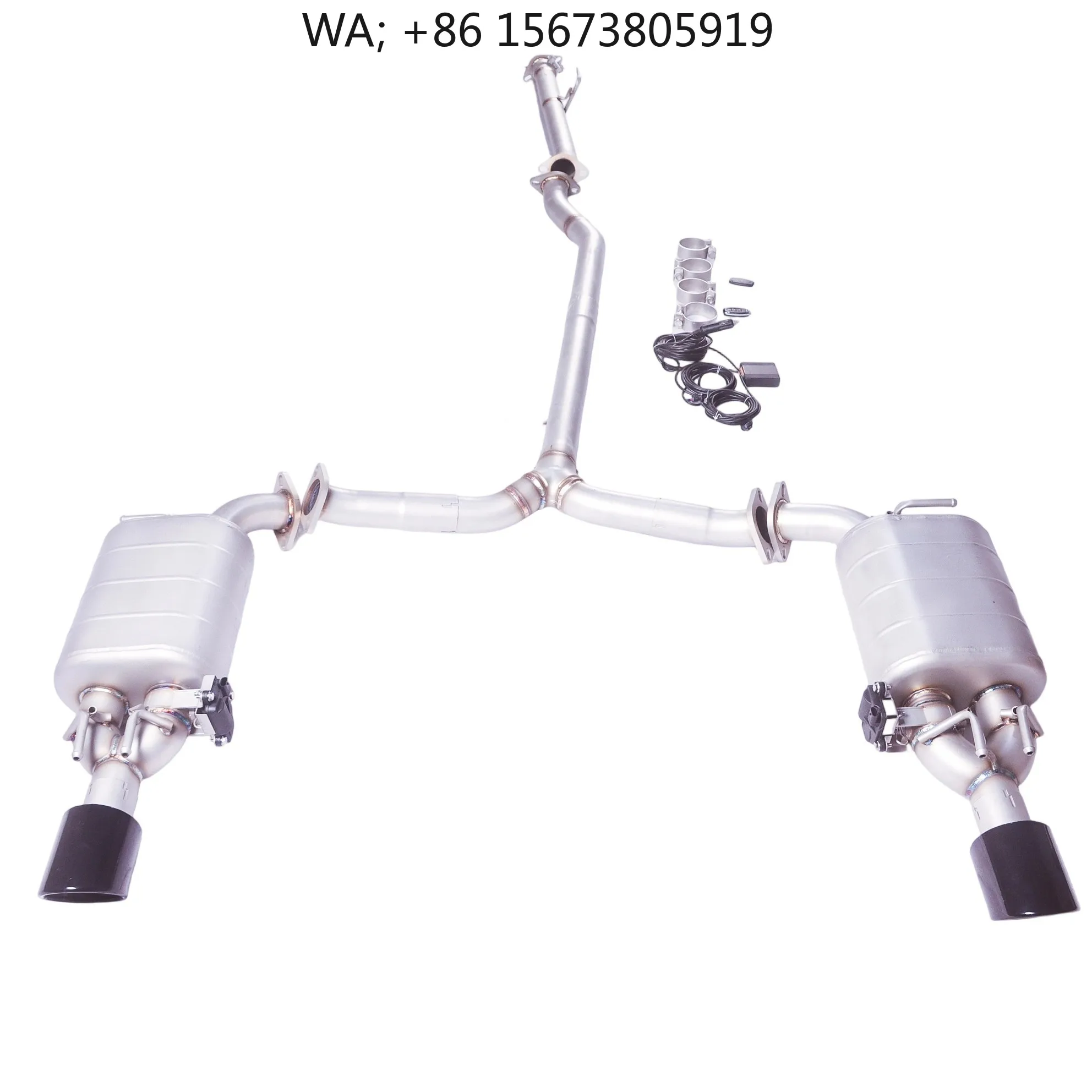 For Catback Valvetronic Exhaust Pipe 2020 Toyota Camry 3.5L V6 Exhaust System Valve Muffler Made of SUS304
For Catback Valvetronic Exhaust Pipe 2020 Toyota Camry 3.5L V6 Exhaust System Valve Muffler Made of SUS304