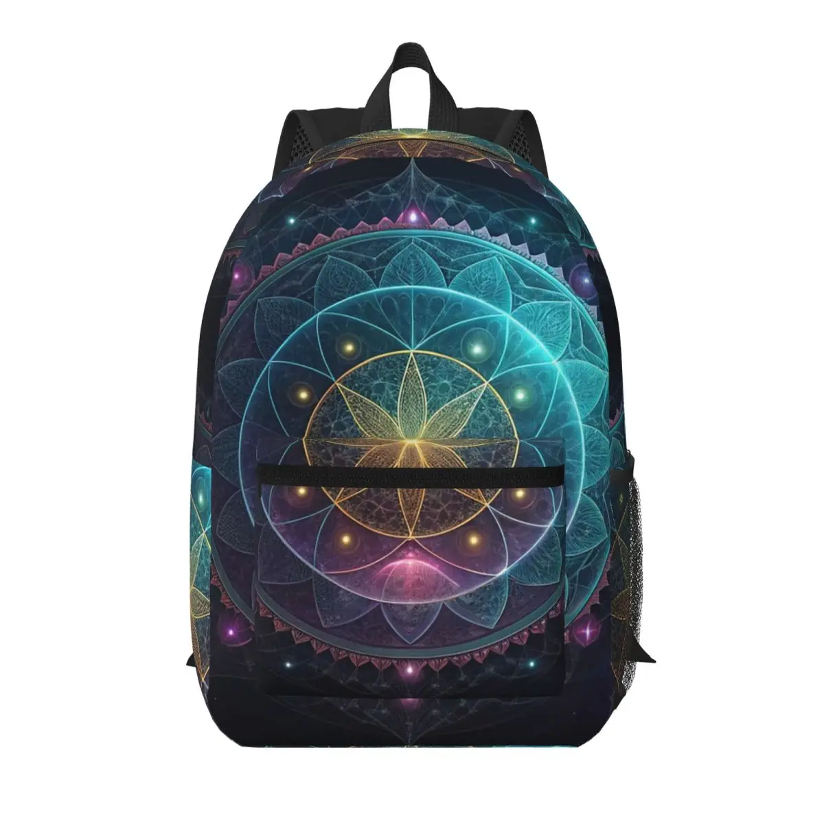 Celestial Bloom Mandala Student Backpack School Bag Hiking Travel Daypack for Men Women Bookbag Shoulder Bags
Celestial Bloom Mandala Student Backpack School Bag Hiking Travel Daypack for Men Women Bookbag Shoulder Bags