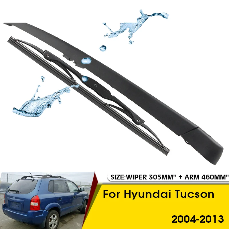 Car Wiper Blade For Hyundai Tucson 2004-2013 Rear Back Windshield Windscreen Rear Wiper 305mm+Arm 460mm Car Accessories
Car Wiper Blade For Hyundai Tucson 2004-2013 Rear Back Windshield Windscreen Rear Wiper 305mm+Arm 460mm Car Accessories