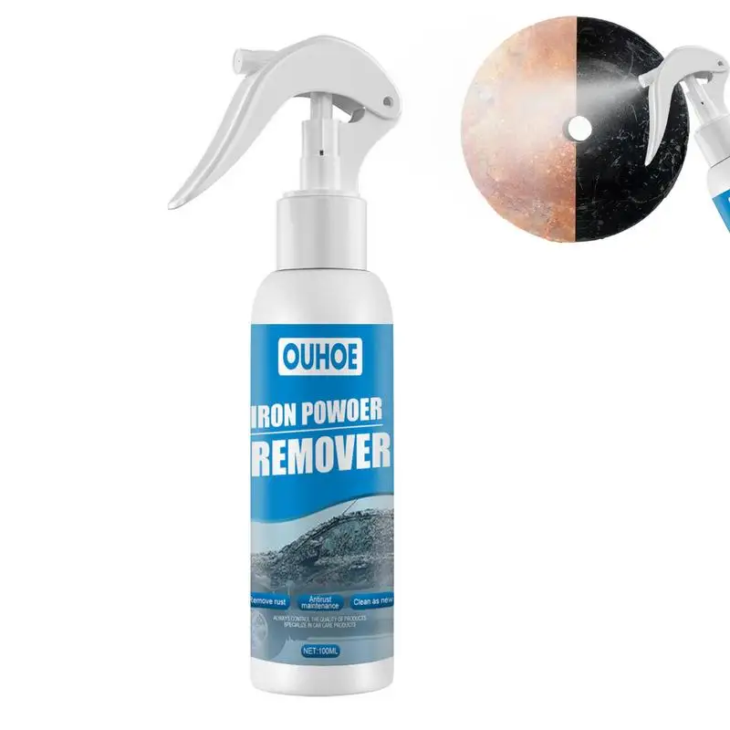 Multi-Purpose Rust Remover 30/100ml Iron Powder Rust Removal Spray Multi-Functional Anti-Rust Agent For Bathrooms Toilets
Multi-Purpose Rust Remover 30/100ml Iron Powder Rust Removal Spray Multi-Functional Anti-Rust Agent For Bathrooms Toilets
