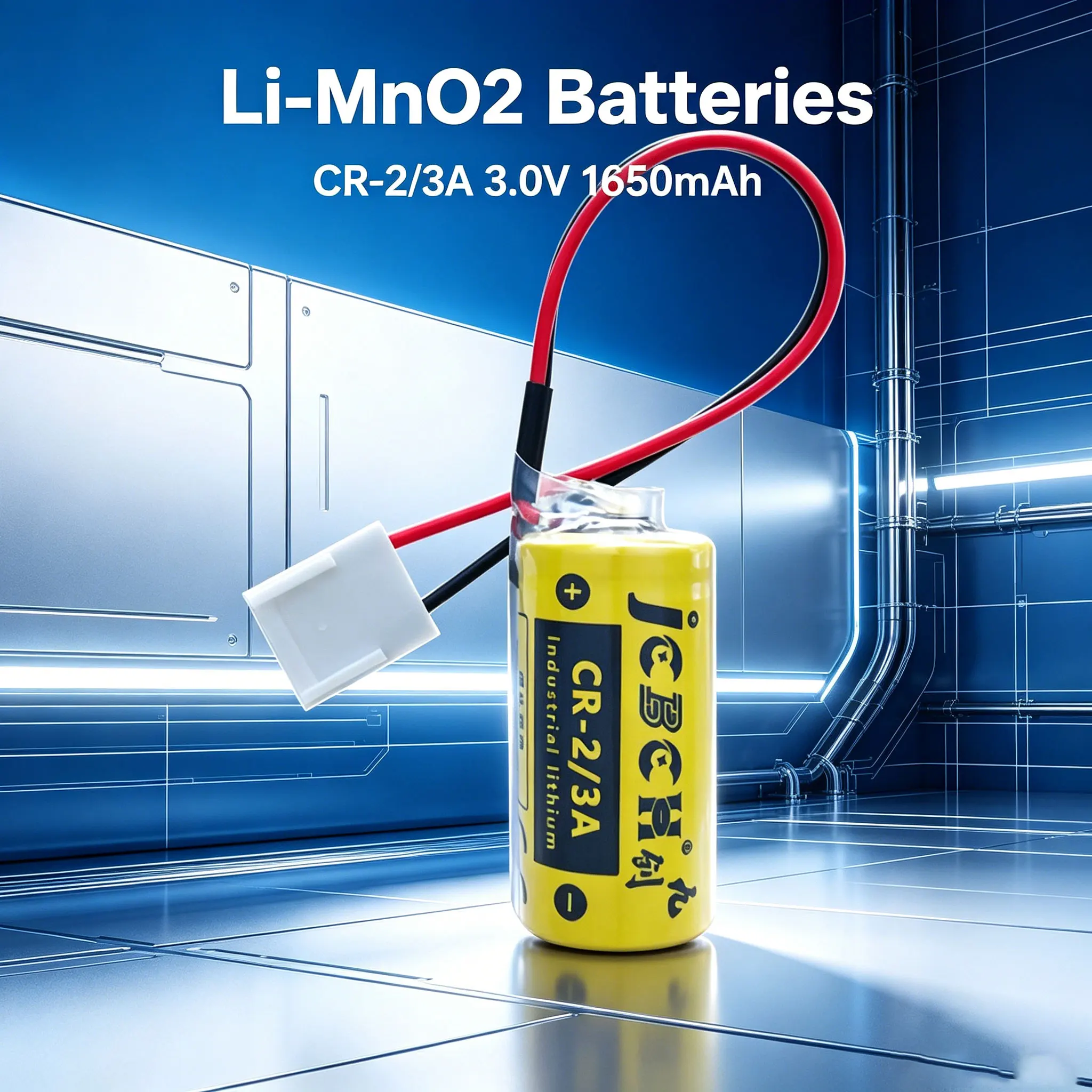 CR-2/3A Combustible Gas Detection Alarm Lifesaving Positioning Beacon Camera Temperature Controller Li-MnO2 Batteries 3.0V
CR-2/3A Combustible Gas Detection Alarm Lifesaving Positioning Beacon Camera Temperature Controller Li-MnO2 Batteries 3.0V