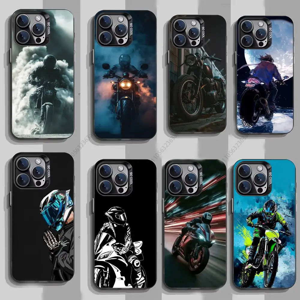Motorcycle Rider Phone Case for iPhone 15 16 Pro Max Air SE 11 13 Pro 14 Plus 12 11Pro 15Pro Max 16e Cover
Motorcycle Rider Phone Case for iPhone 15 16 Pro Max Air SE 11 13 Pro 14 Plus 12 11Pro 15Pro Max 16e Cover