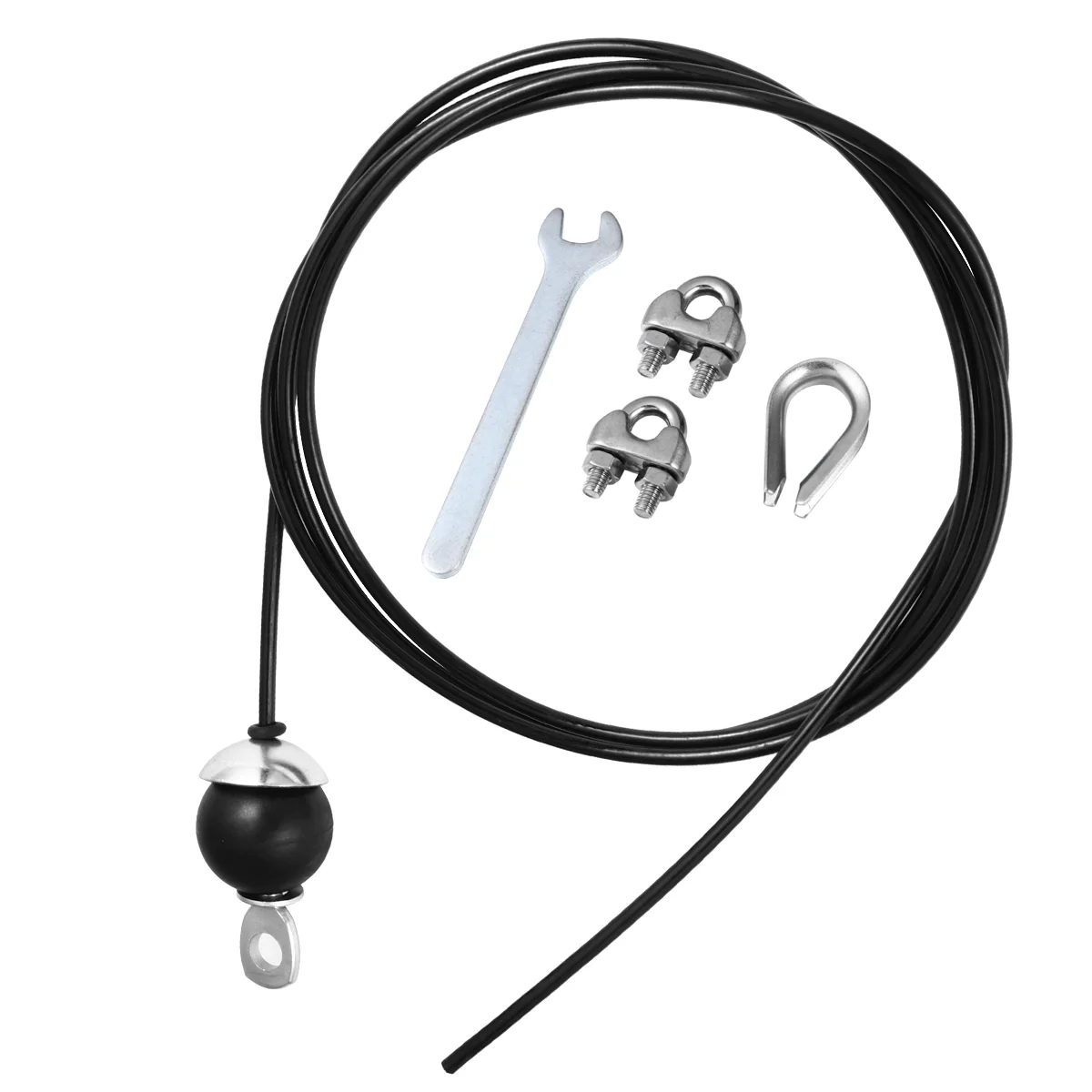Fitness Equipment Accessories Trainning Home Steel Wire Rope Gym Pulley 250X06X06cm Cable Wirerope Biceps Black Arm Tool
Fitness Equipment Accessories Trainning Home Steel Wire Rope Gym Pulley 250X06X06cm Cable Wirerope Biceps Black Arm Tool