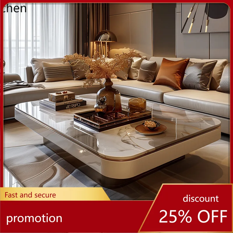 HXL Marble Coffee Table for Home Use, High-End Cream Style Coffee Table
HXL Marble Coffee Table for Home Use, High-End Cream Style Coffee Table