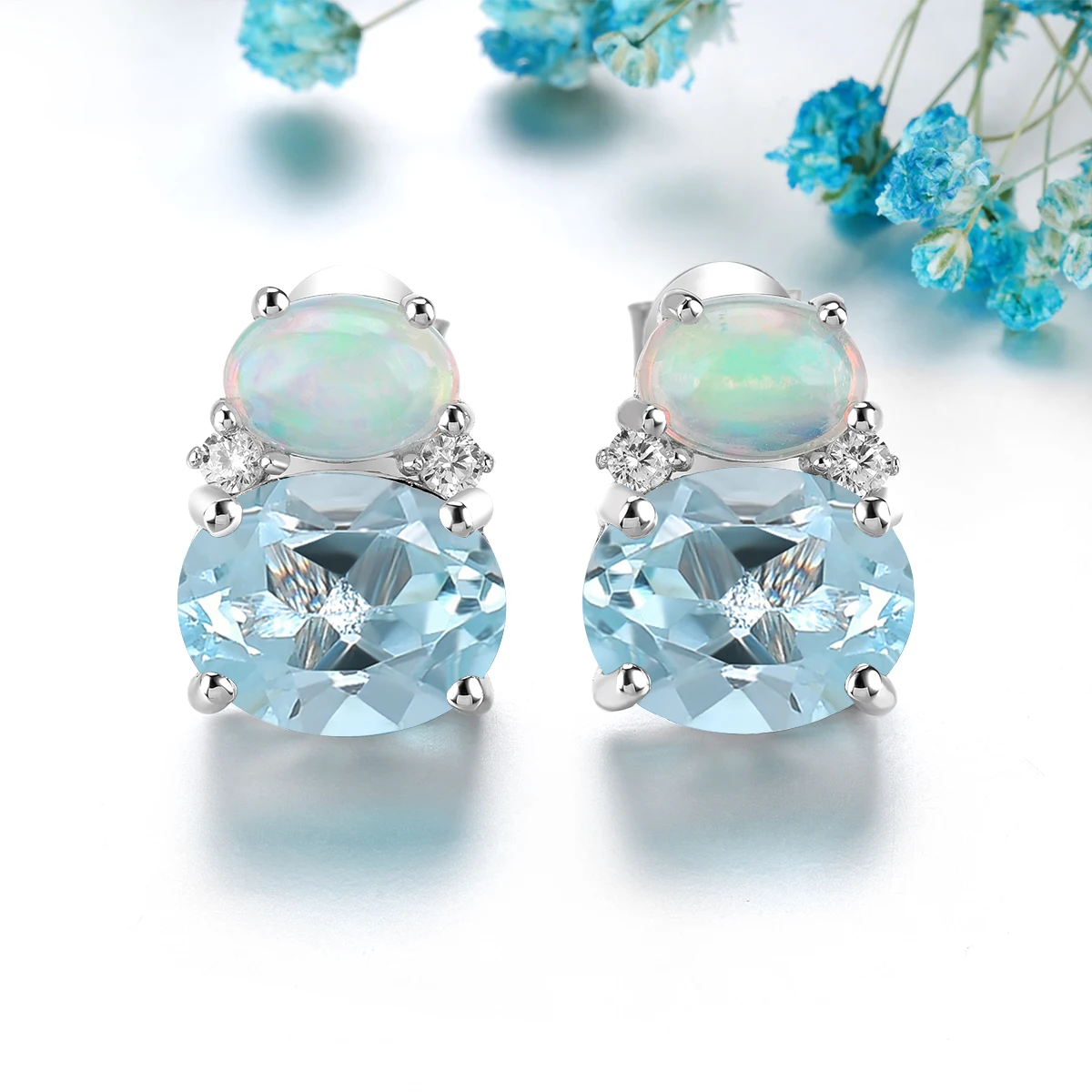 Серьги-гвоздики из стерлингового серебра с натуральным голубым топазом и опалом, 7,2 карата, натуральные драгоценные камни, уникальный оригинальный дизайн, подарки на Новый год
Серьги-гвоздики из стерлингового серебра с натуральным голубым топазом и опалом, 7,2 карата, натуральные драгоценные камни, уникальный оригинальный дизайн, подарки на Новый год