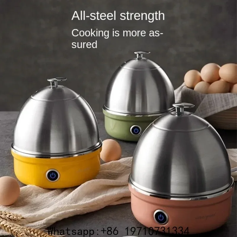 220V Egg Boiler Egg Steamer Automatic Power Off Household Mini Stainless Steel Breakfast Machine Egg Boiling Machine
220V Egg Boiler Egg Steamer Automatic Power Off Household Mini Stainless Steel Breakfast Machine Egg Boiling Machine