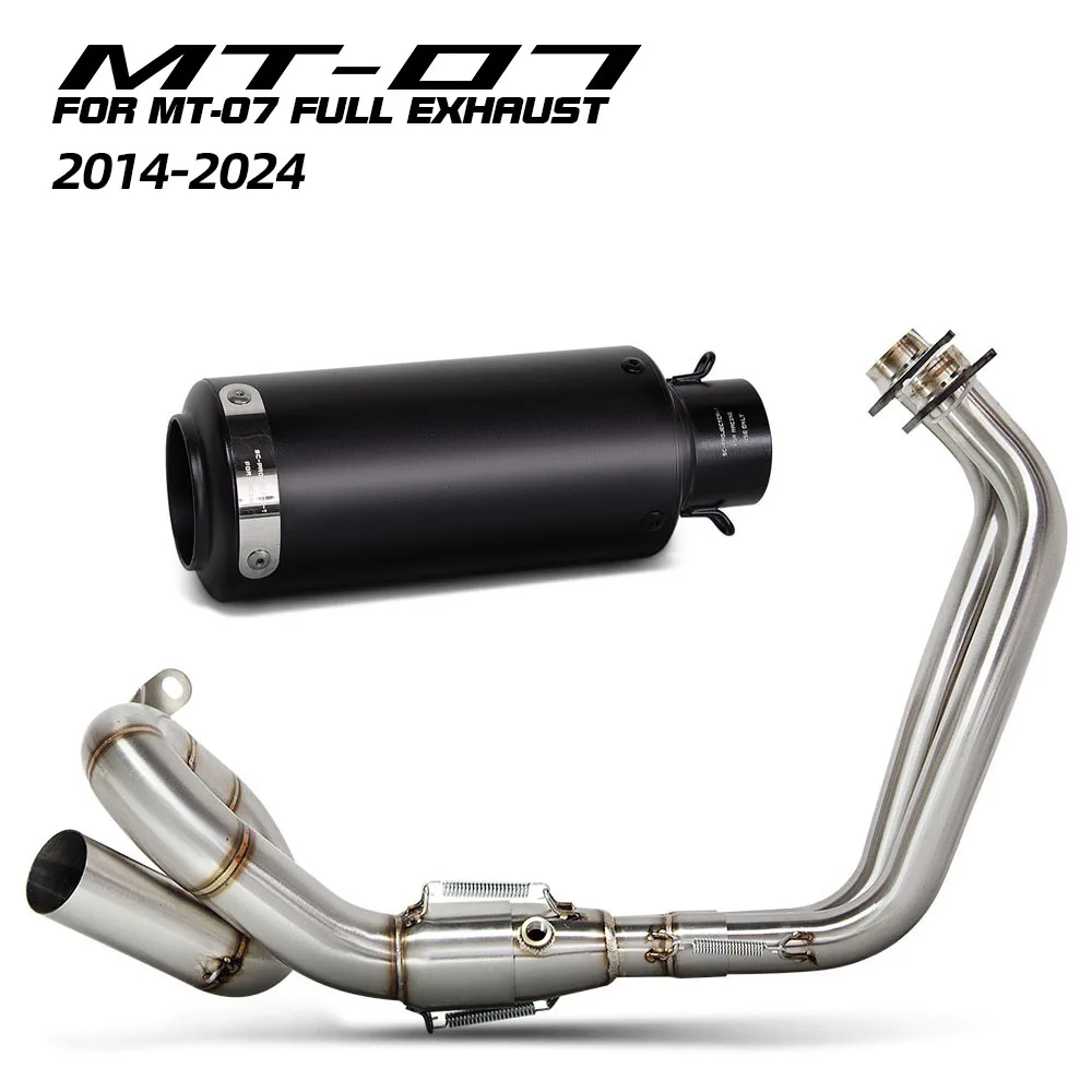 XSR700 Exhaust System For Yamaha MT07 FZ07 Tracer700/GT Tracer 7/GT 2014-2024 Motorcycle Exhausts Headers Tube Project Muffler
XSR700 Exhaust System For Yamaha MT07 FZ07 Tracer700/GT Tracer 7/GT 2014-2024 Motorcycle Exhausts Headers Tube Project Muffler