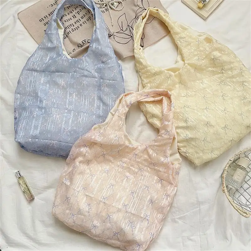 Y2K Bow Ribbon Shoulder Bag Women Sleek Design Large Storage Professional Work Purse 
Y2K Bow Ribbon Shoulder Bag Women Sleek Design Large Storage Professional Work Purse