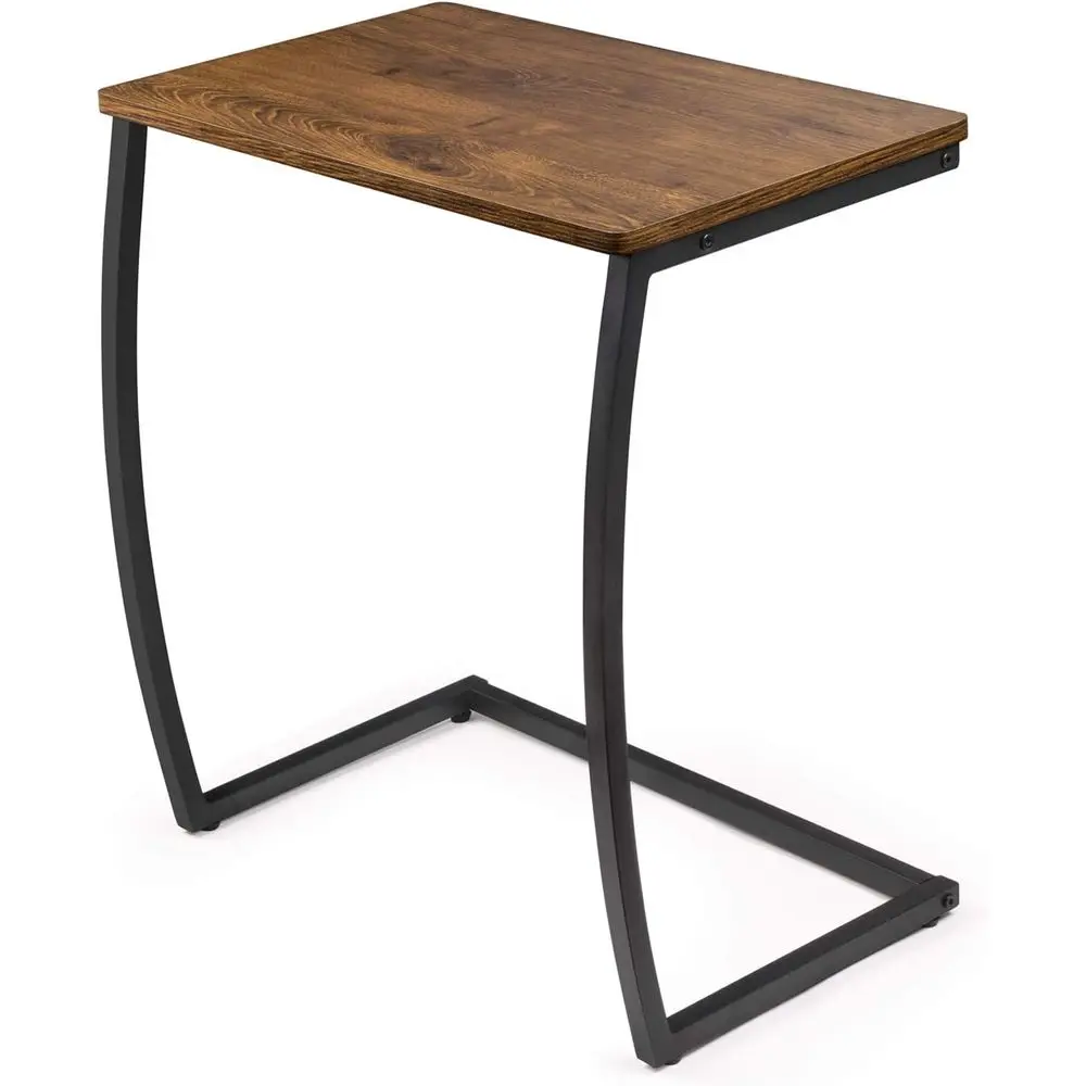 Vintage C-Shaped Walnut Coffee and Laptop Side Table
Vintage C-Shaped Walnut Coffee and Laptop Side Table