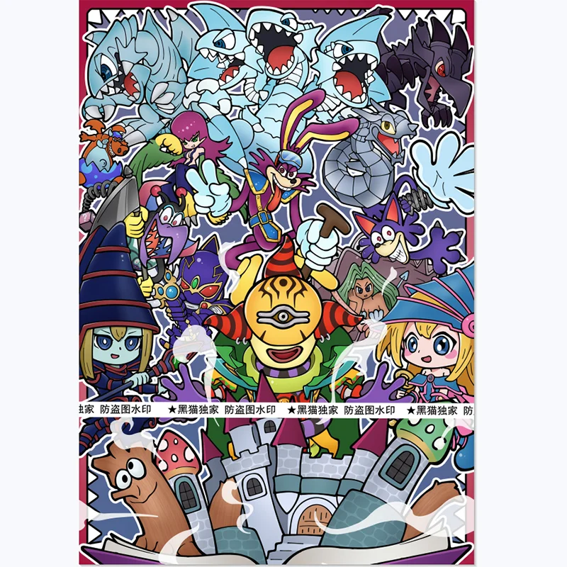 60pcs/set Yu-Gi-Oh! Cartoon Series Black Magician Girl Card Sleeve Anime Game Collection Card Protective Cover Gift Toy 63*90mm
60pcs/set Yu-Gi-Oh! Cartoon Series Black Magician Girl Card Sleeve Anime Game Collection Card Protective Cover Gift Toy 63*90mm