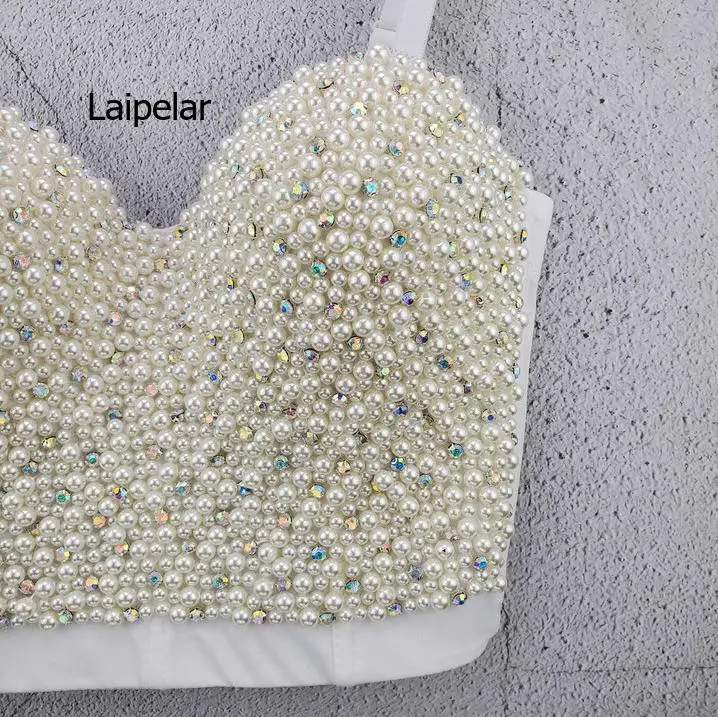 Women Sexy Boho Tank Tops Pearl Beading Handmade Fashion Women Crop Tops Female Women Summer Sexy Club Wear Camis
Women Sexy Boho Tank Tops Pearl Beading Handmade Fashion Women Crop Tops Female Women Summer Sexy Club Wear Camis