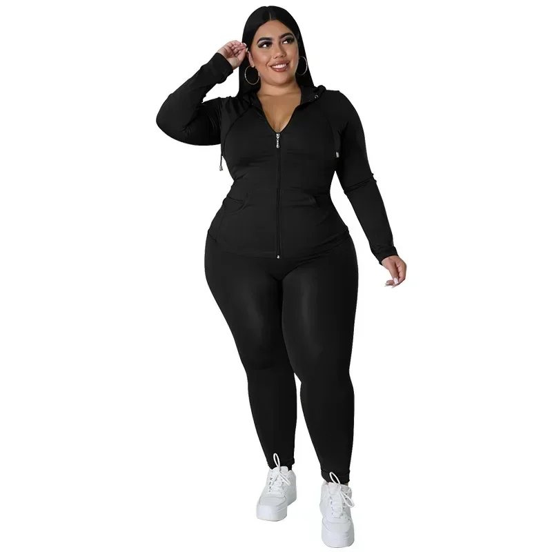 MY998- New plus size MM women's solid color autumn hooded long sleeved pants fashionable casual set, plus size women's clothing
MY998- New plus size MM women's solid color autumn hooded long sleeved pants fashionable casual set, plus size women's clothing
