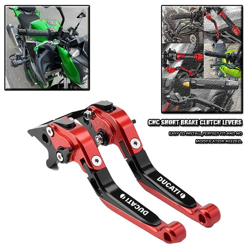 For Ducati Monster 659 696 795 796 ABS Scrambler 800 1100 Motorcycle Clutch Lever Brake Lever Adjustable Folding Levers
For Ducati Monster 659 696 795 796 ABS Scrambler 800 1100 Motorcycle Clutch Lever Brake Lever Adjustable Folding Levers