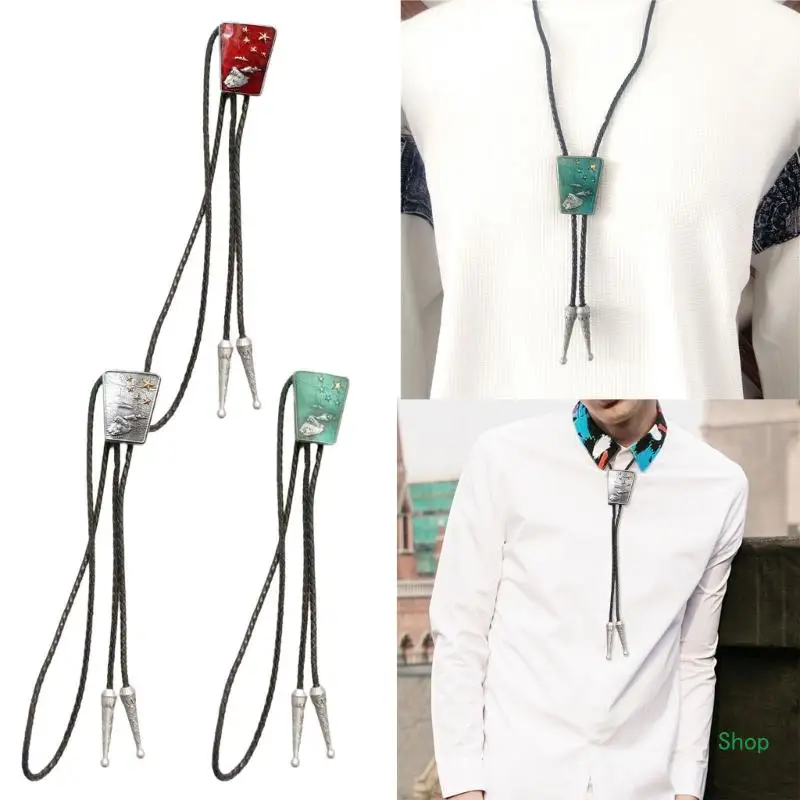 Dropship Retros Shirt Tie Bolo Collar Rope Leather Necklace Tie Original Styles Bolo Tie
Dropship Retros Shirt Tie Bolo Collar Rope Leather Necklace Tie Original Styles Bolo Tie