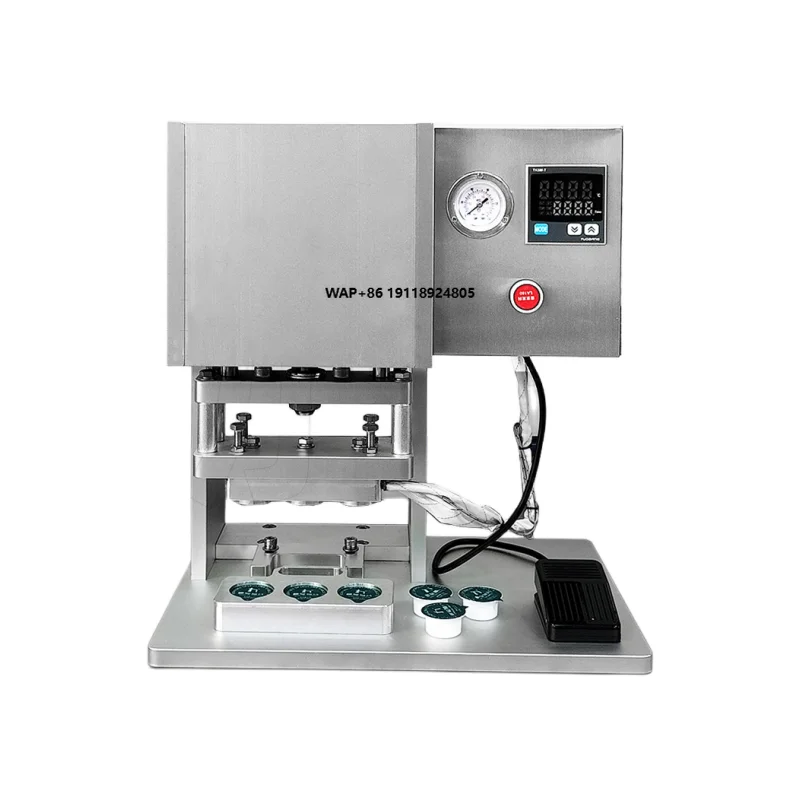 Aluminum Film Small Can Tea Bag Packaging Machine Aluminum Foil Sealing Cup Machinery Plastic Cup Heat Press Sealing Machine
Aluminum Film Small Can Tea Bag Packaging Machine Aluminum Foil Sealing Cup Machinery Plastic Cup Heat Press Sealing Machine