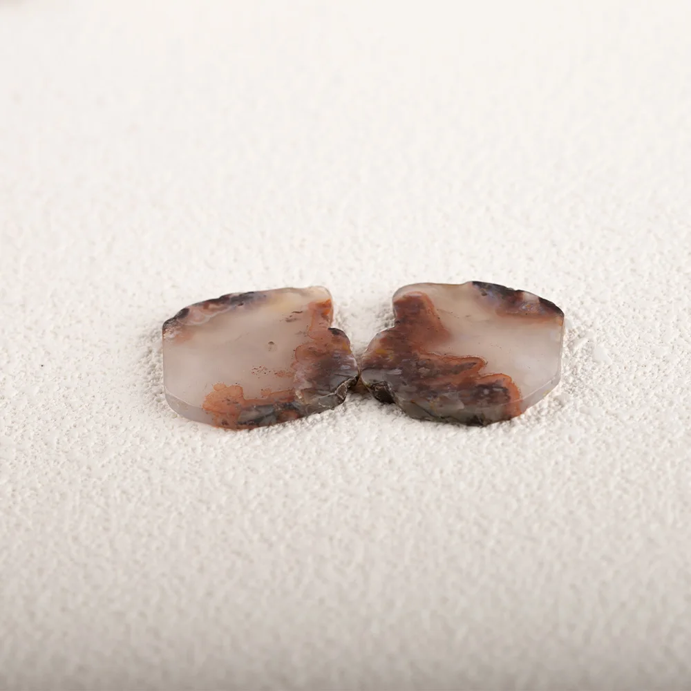 Handmade Jewelry Natural Stone Agate Nugget Earring Bead Accessories For Women 30x27x3mm 3g
Handmade Jewelry Natural Stone Agate Nugget Earring Bead Accessories For Women 30x27x3mm 3g