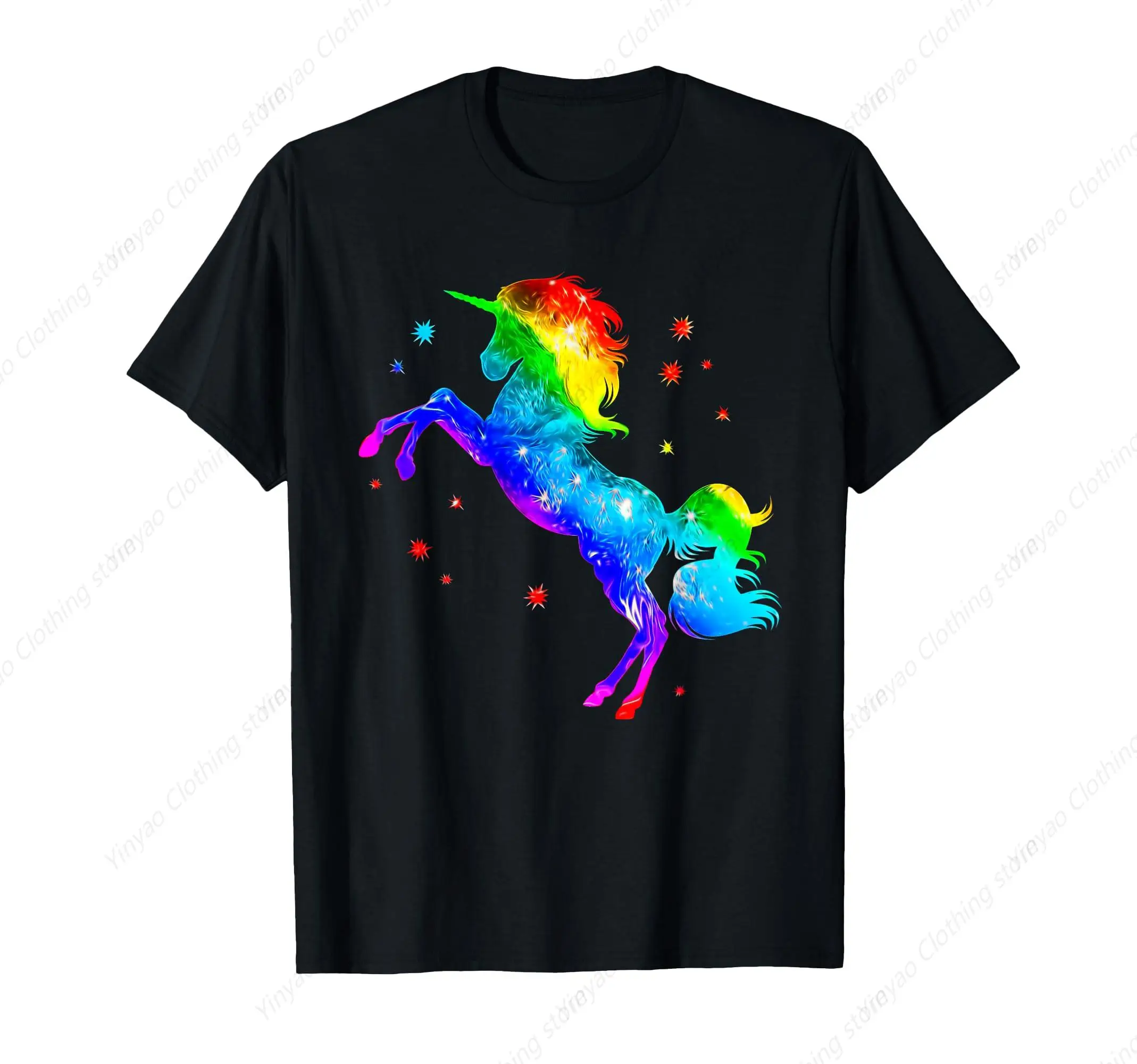 Unicorn Rainbow Galaxy Printed Men'S Shirt Gay Pride T-Shirt Black Cotton Comfortable T Shirt
Unicorn Rainbow Galaxy Printed Men'S Shirt Gay Pride T-Shirt Black Cotton Comfortable T Shirt
