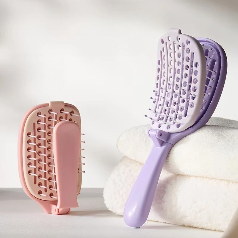 Innovative Foldable Cleaning Comb Household Hair Volumizer Outdoor Travel Styling Grooming Brush
Innovative Foldable Cleaning Comb Household Hair Volumizer Outdoor Travel Styling Grooming Brush